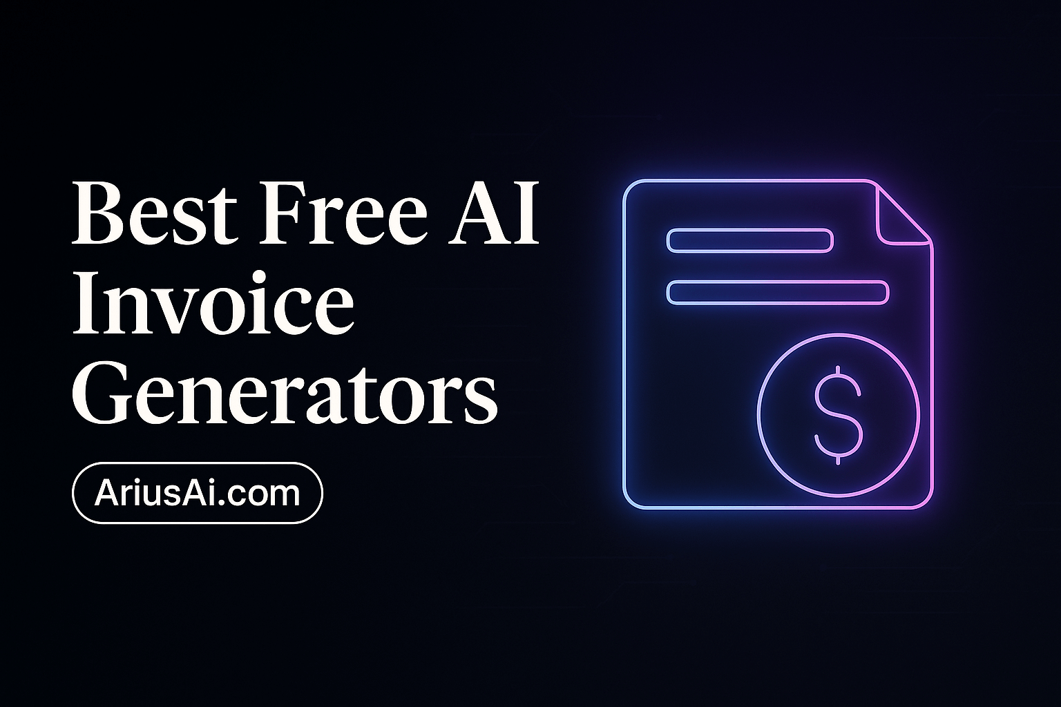 Best Free AI Invoice Generators