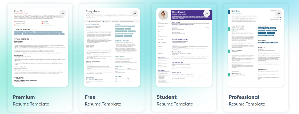 Novoresume Resume Builder