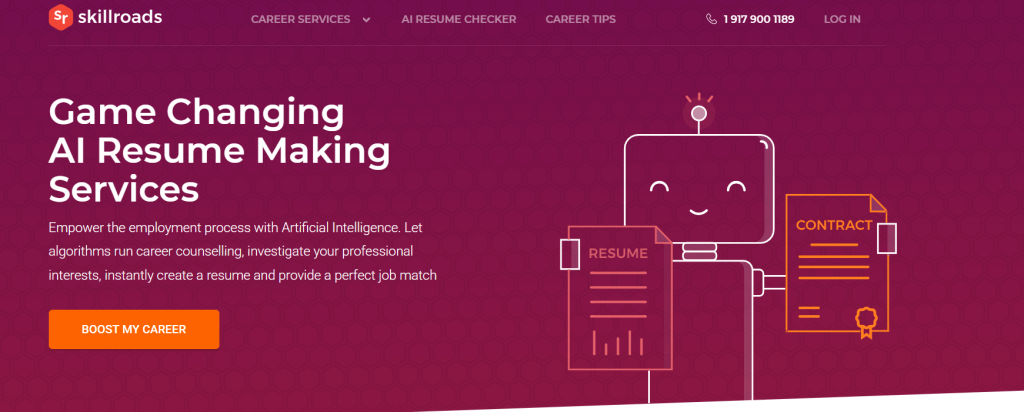 Skillroads AI Resume Builder