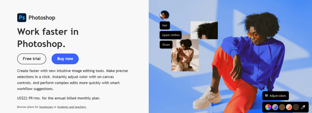 Adobe Photoshop (Neural Filters)