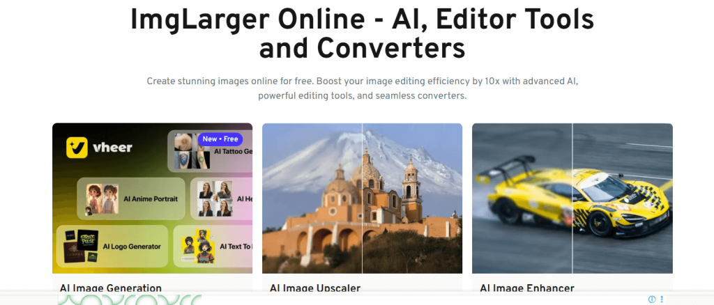 AI Image Enlarger