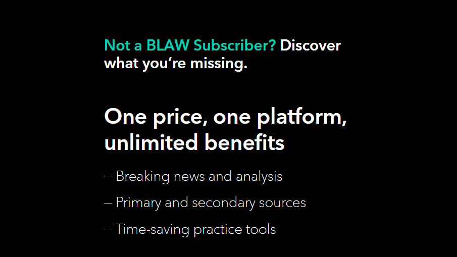 Bloomberg Law