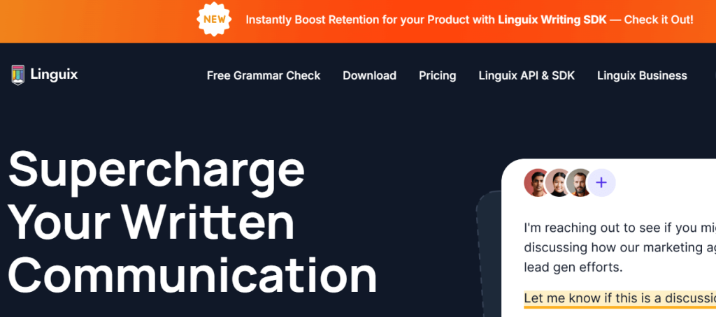 Linguix AI Writing Assistant