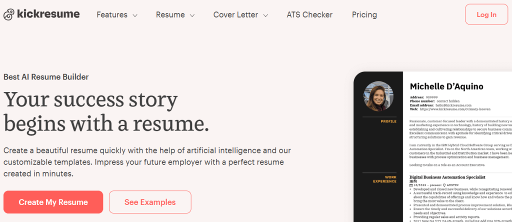 Kickresume
