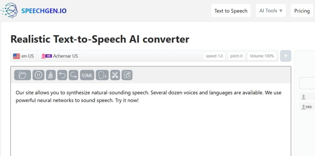 SpeechGen