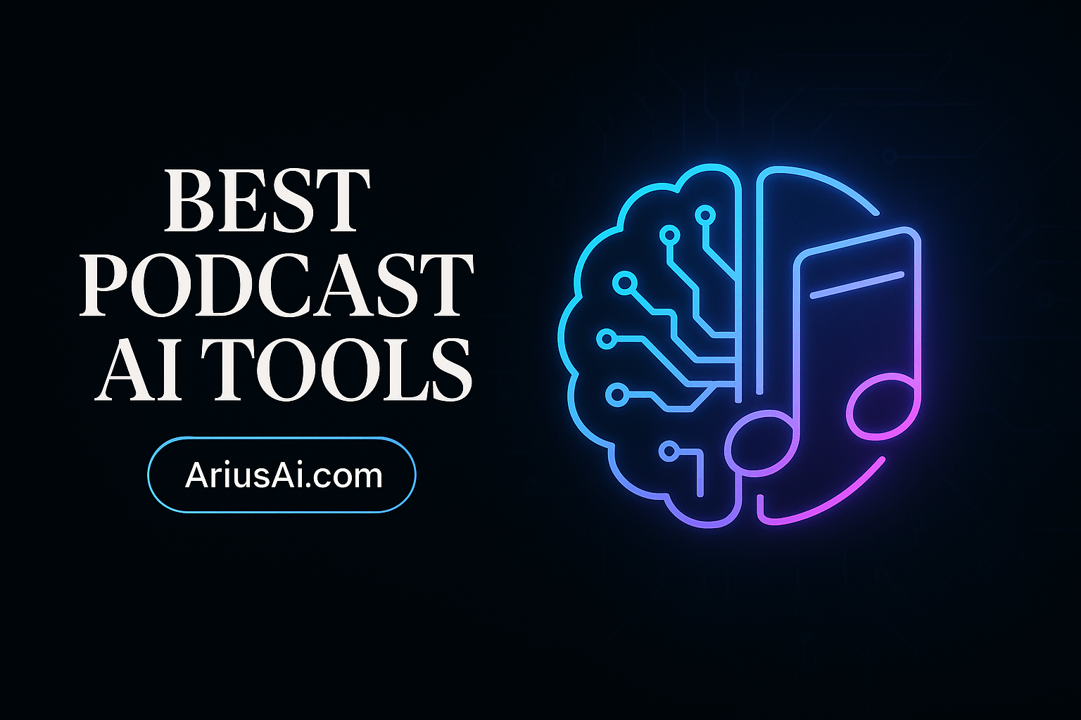 best podcast ai tools