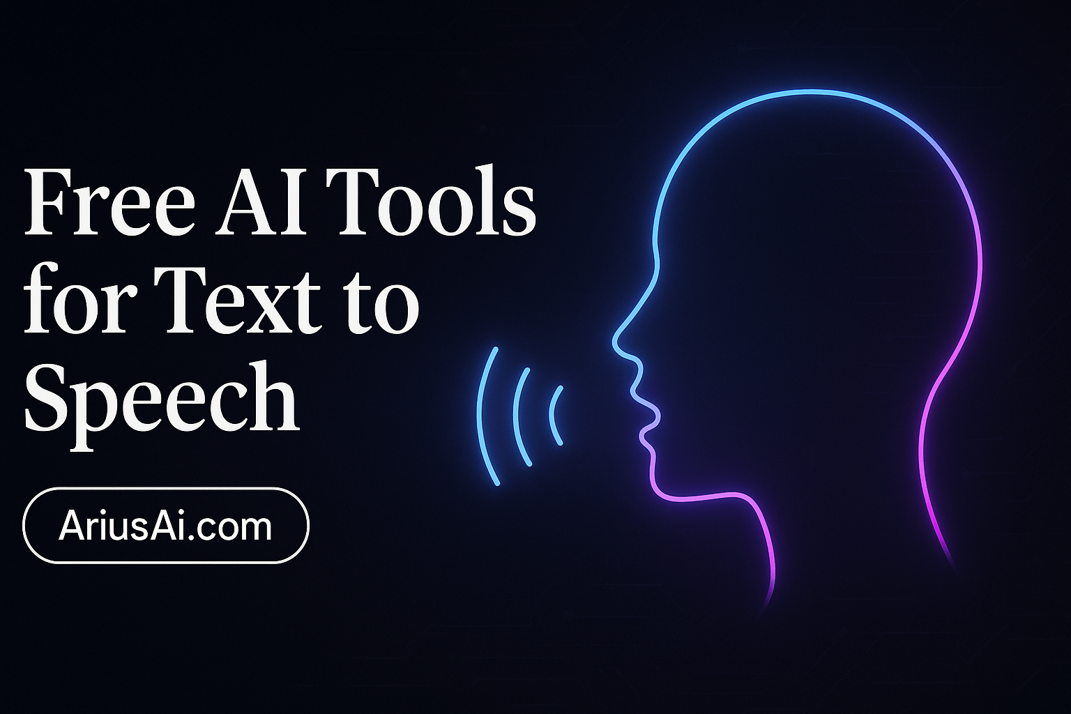 Free AI Tools for Text to Speech