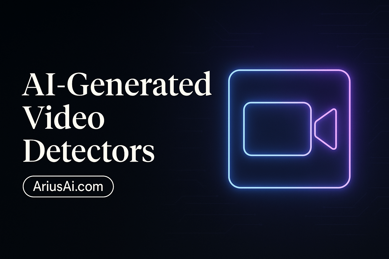 AI‑Generated Video Detector