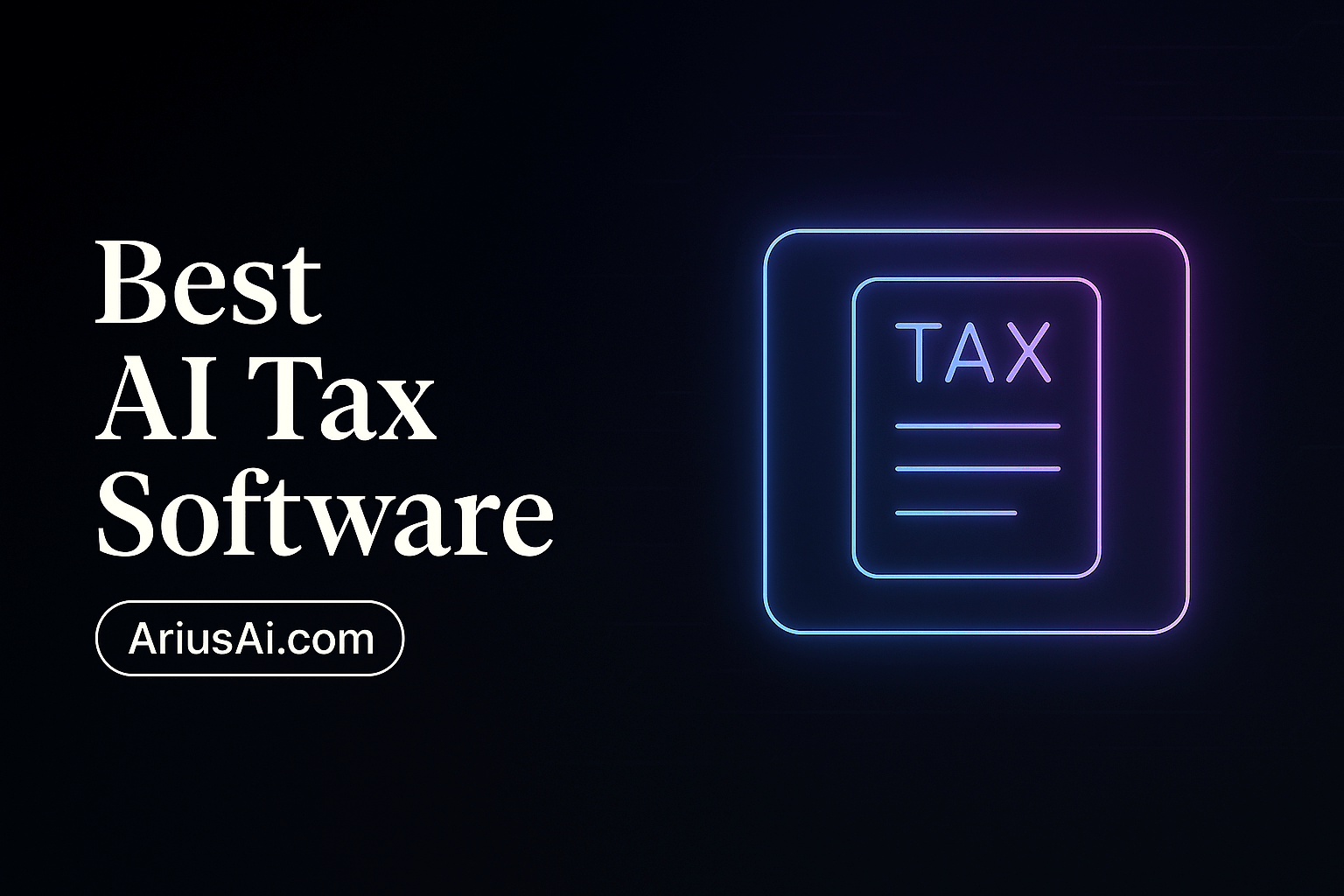 Best AI Tax Software
