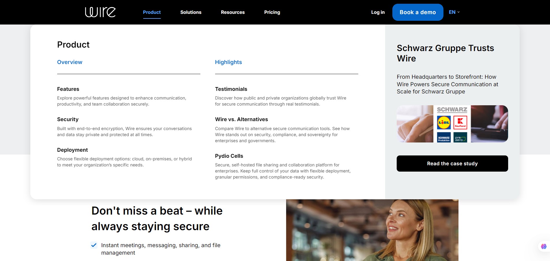 Products of Wire-–-Collaborate-without-Compromise