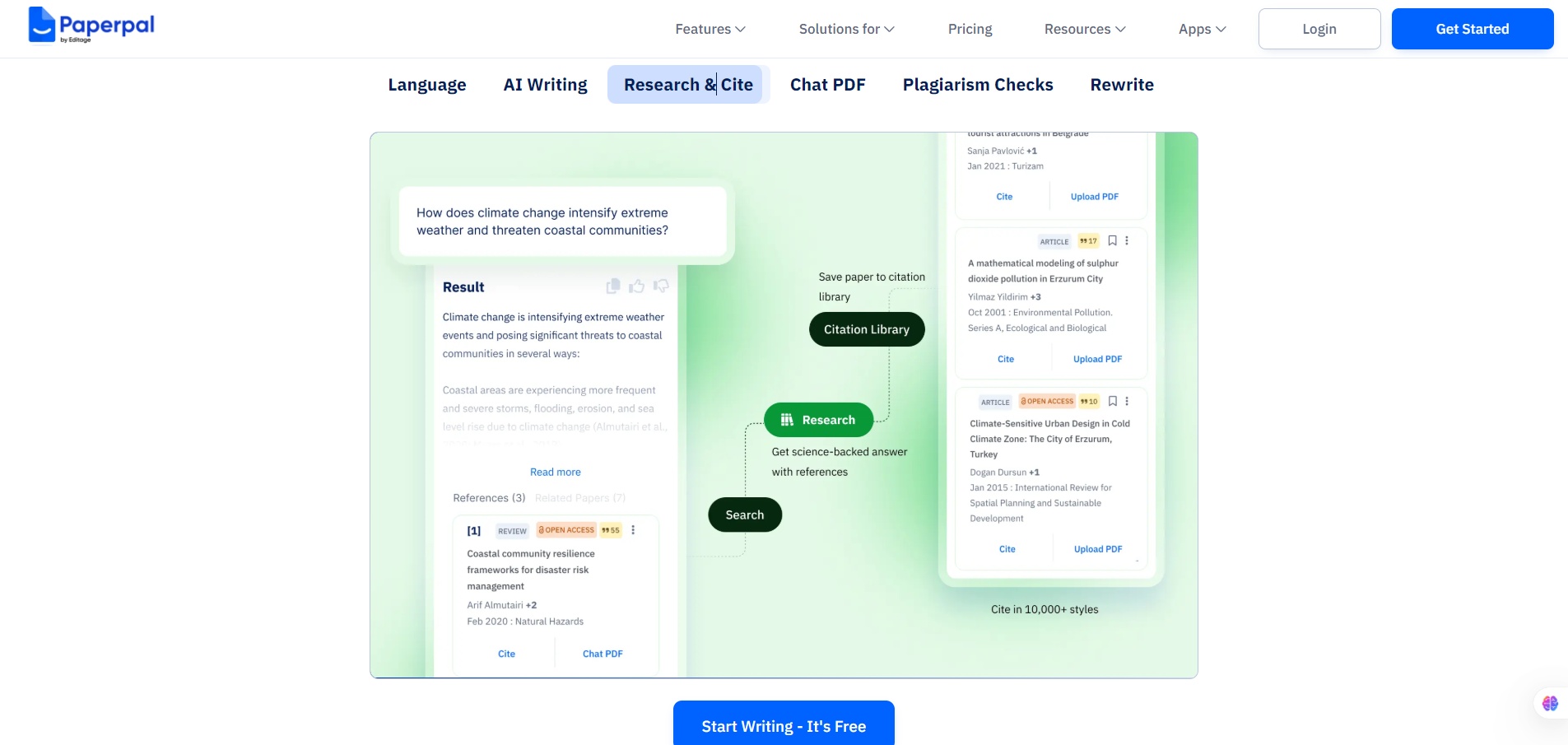 AI-Academic-Writing-Tool-Comprehensive-AI-Research-Assistant-Paperpal features