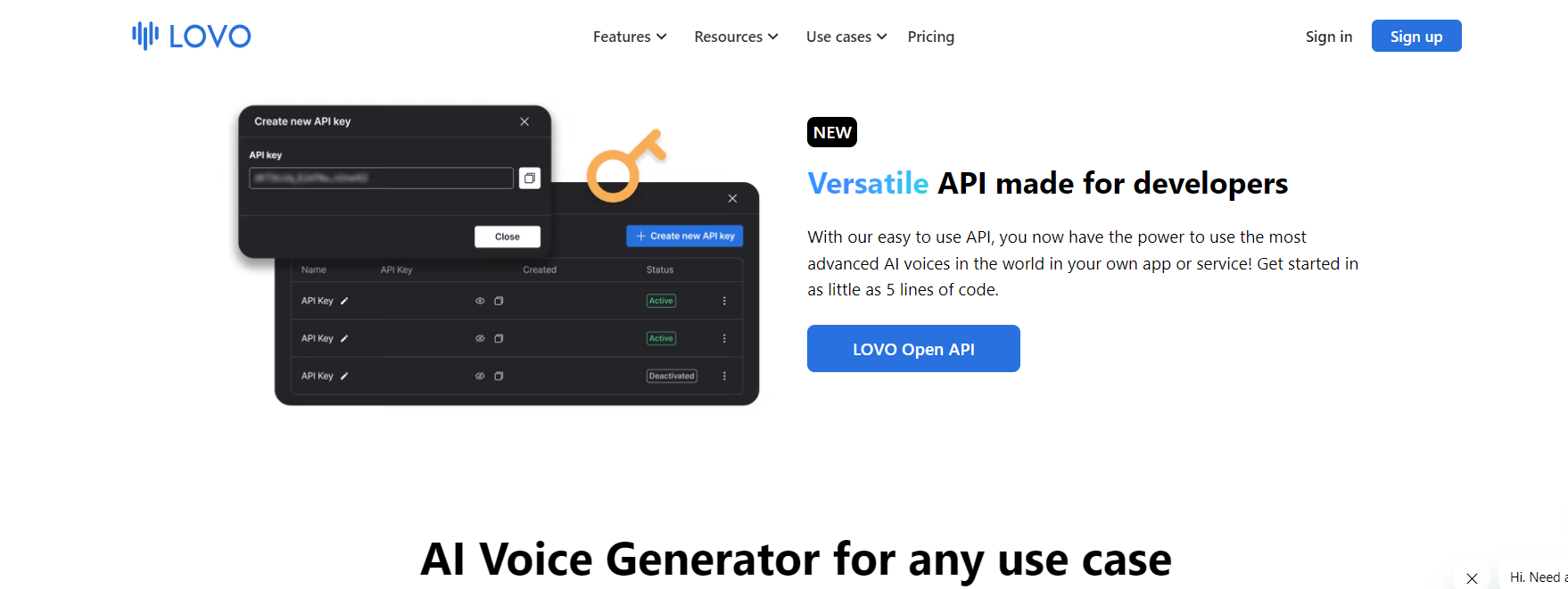 LOVO-Free-AI-Voice-Generator-Text-to-Speech
