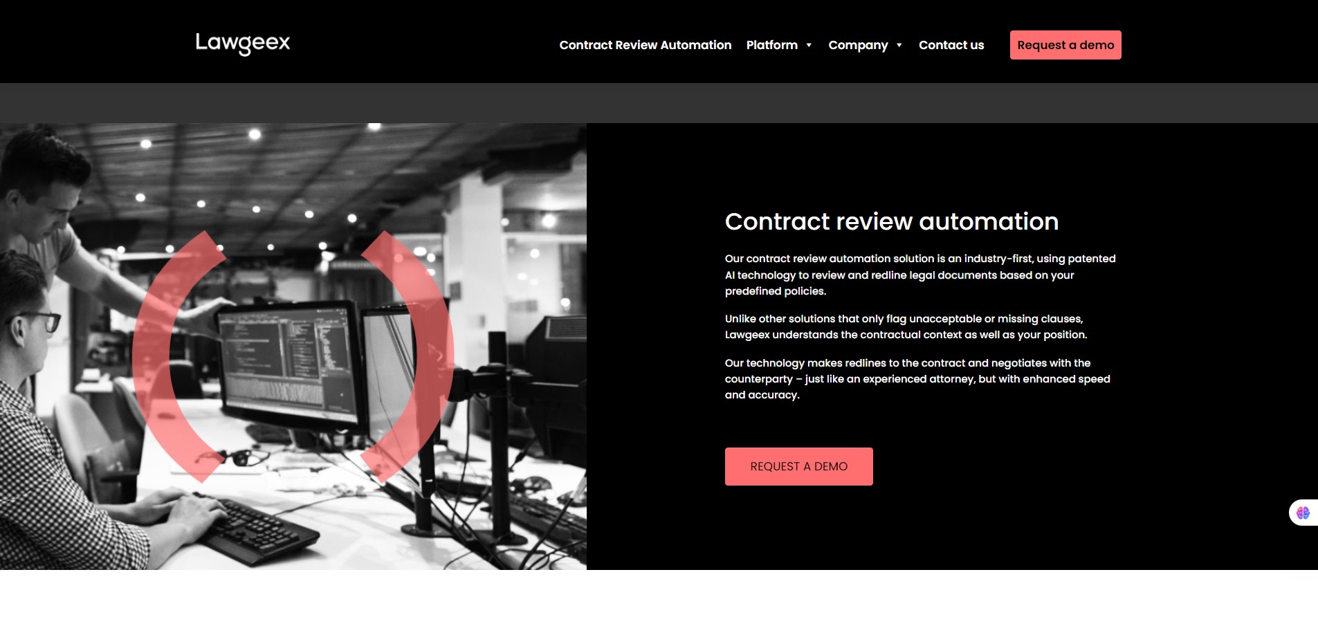 Lawgeex-Contract review automation