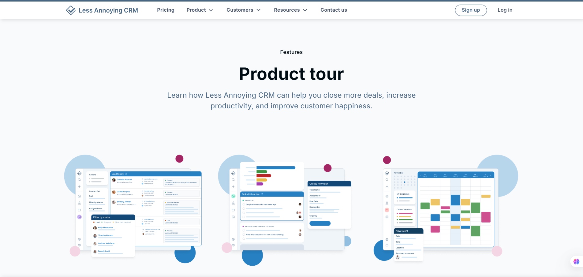 Less-Annoying-CRM-Product tour
