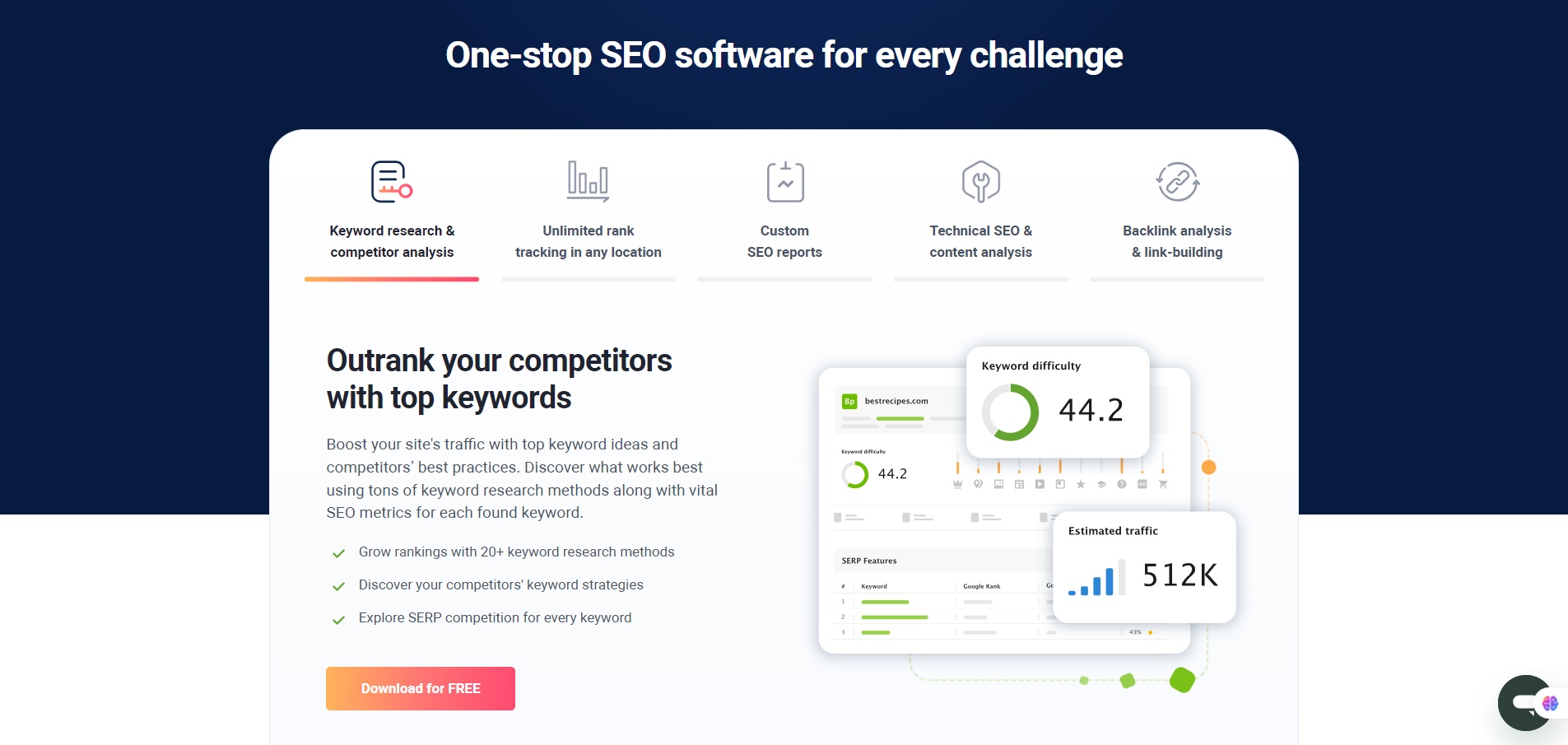 SEO PowerSuite One-stop SEO software for every challenge