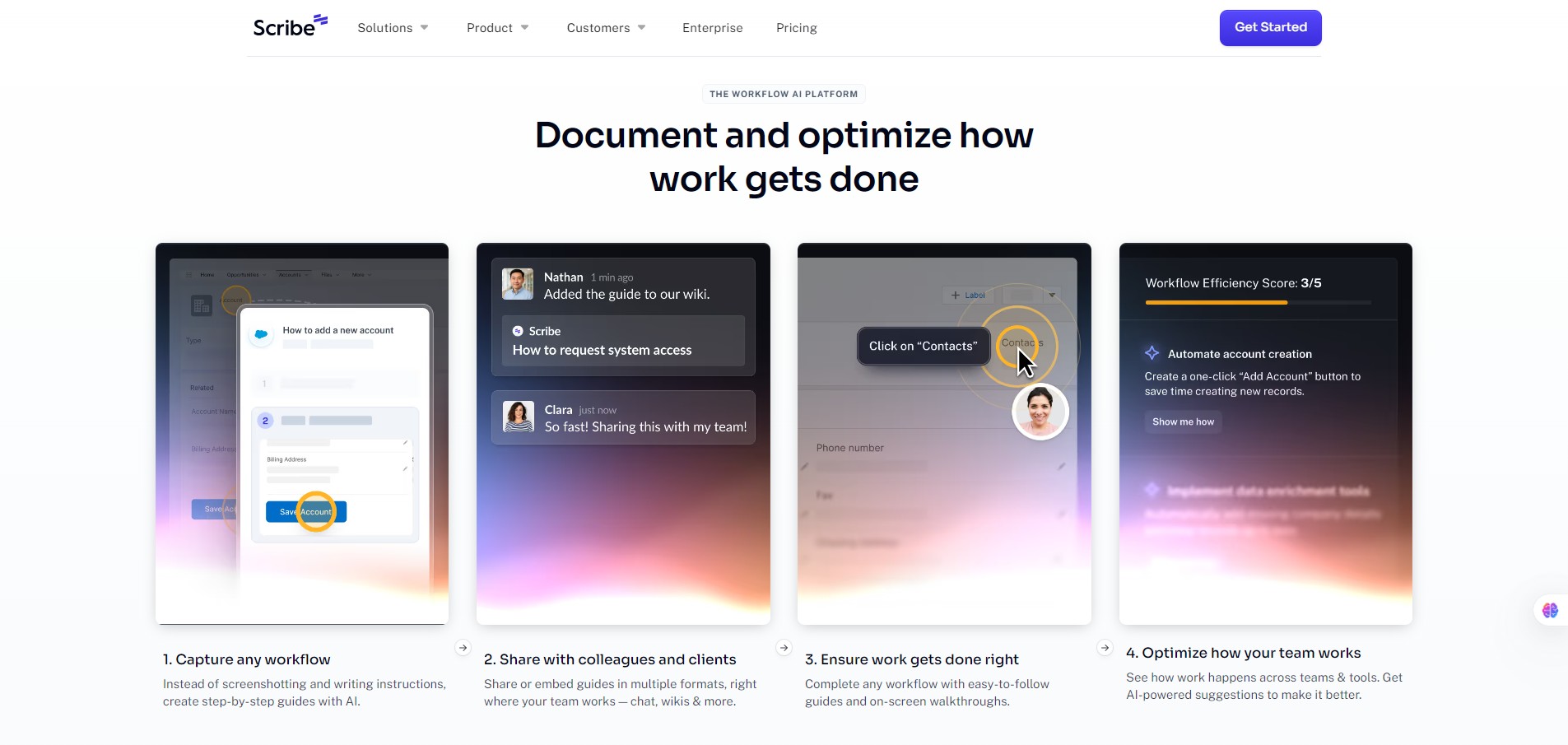 Scribe-Document and optimize how work gets done