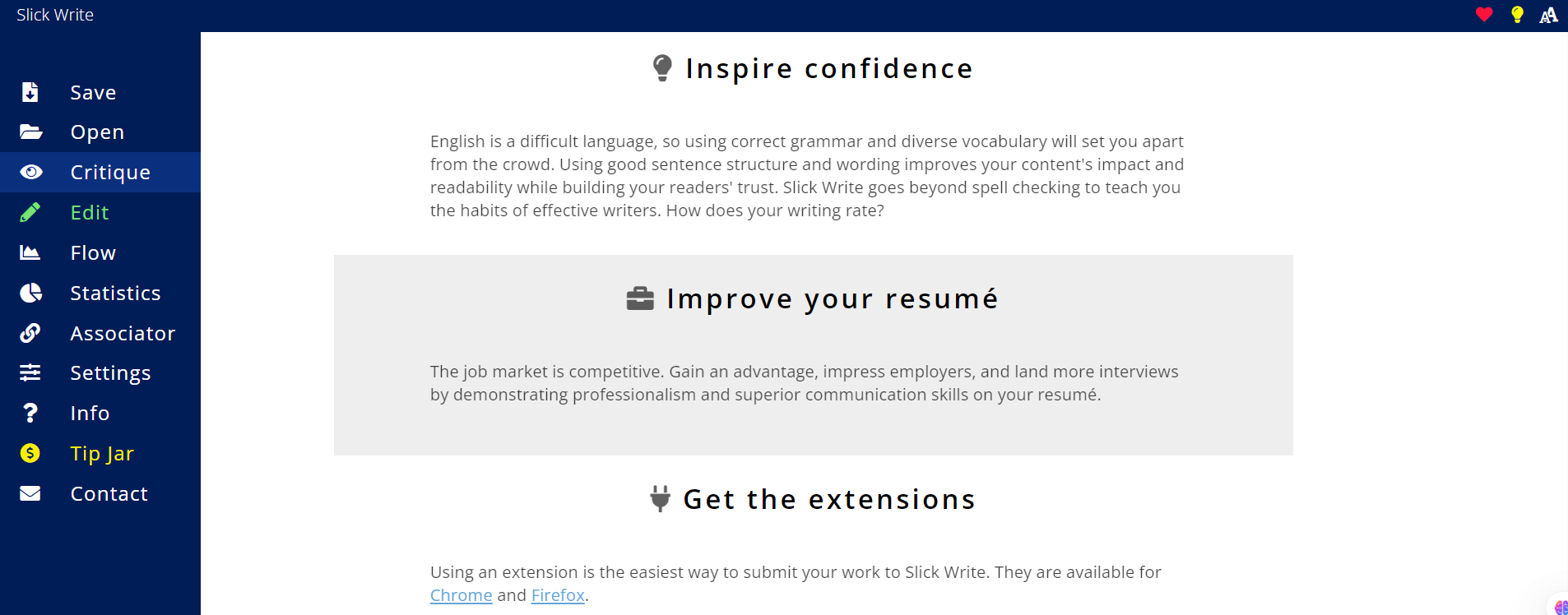 Slick-Write-Check-your-grammar-Proofread-online- critique