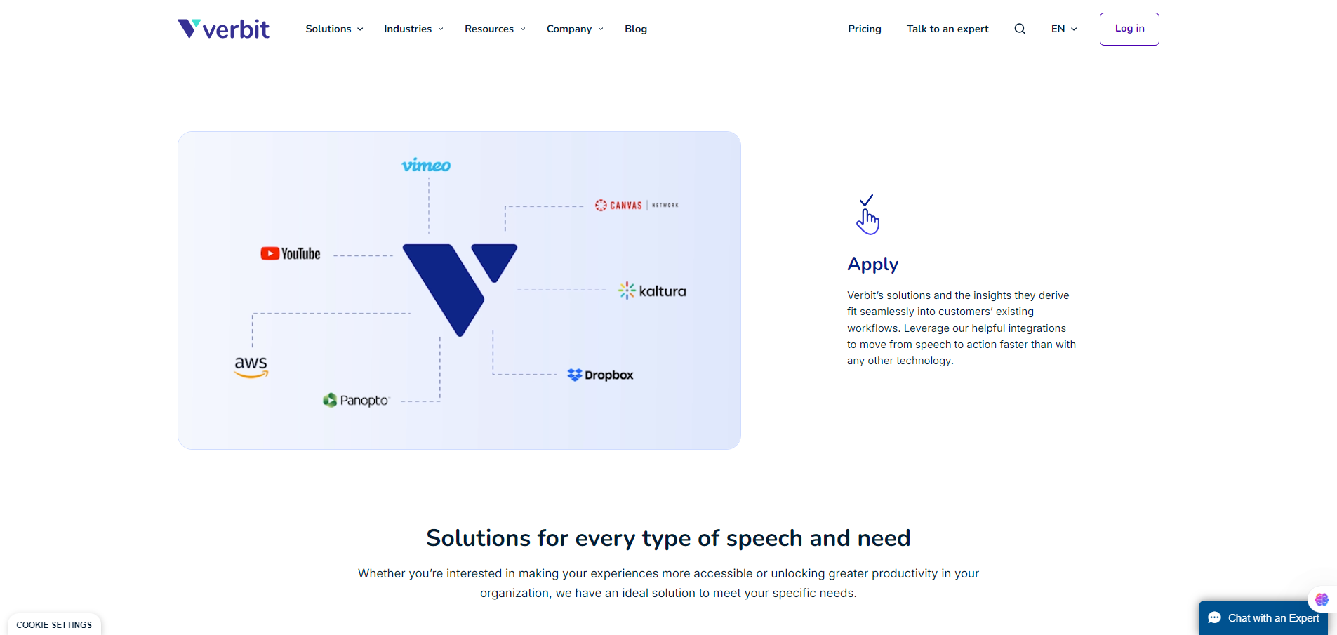 Solution for Verbit-AI-Based-Transcription-Captioning-Services