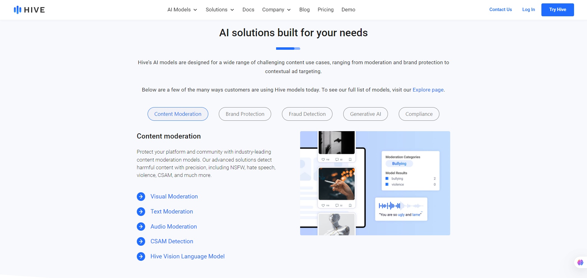AI solutions built for your needs