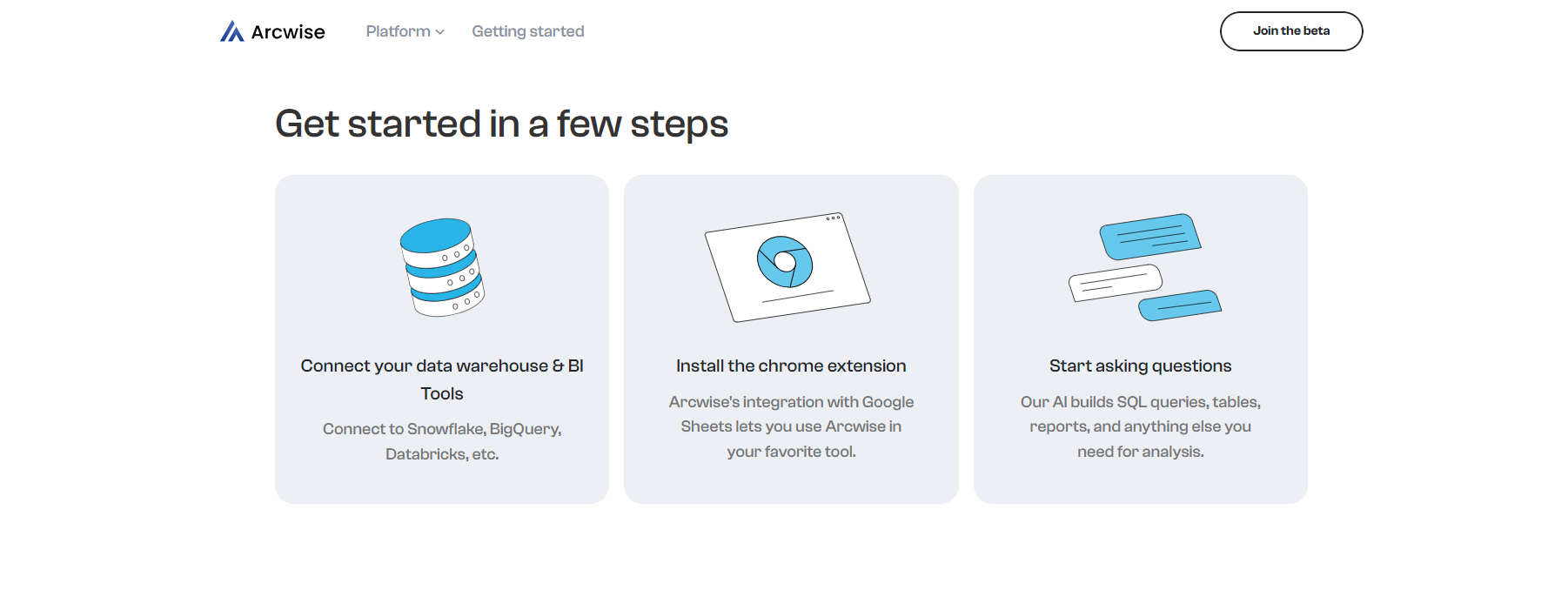 Arcwise Get started in a few steps