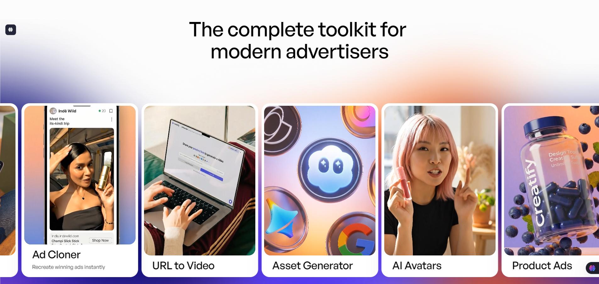 Creatify-the complete toolkit for modern advertiser