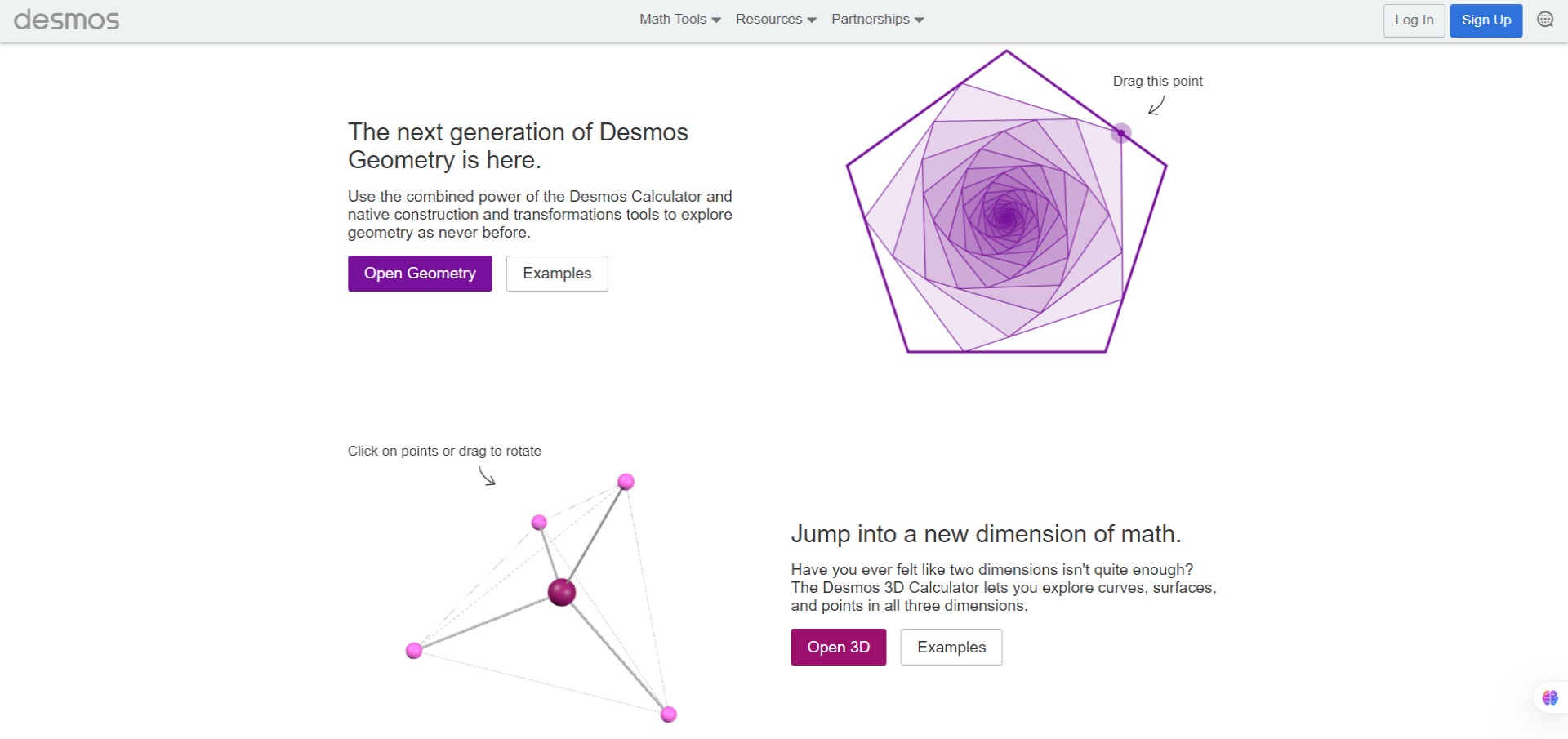 Desmos-Beautiful-free-math features