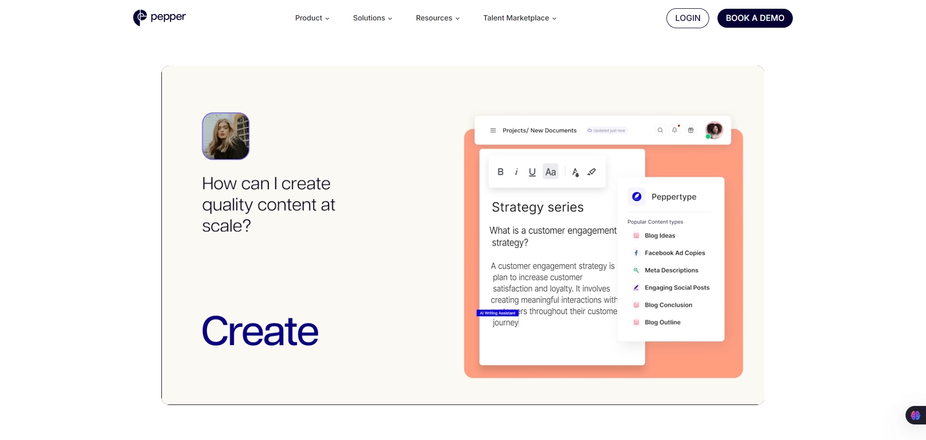 Peppertype-ai-Introducing the AI-Powered Content Marketing Platform