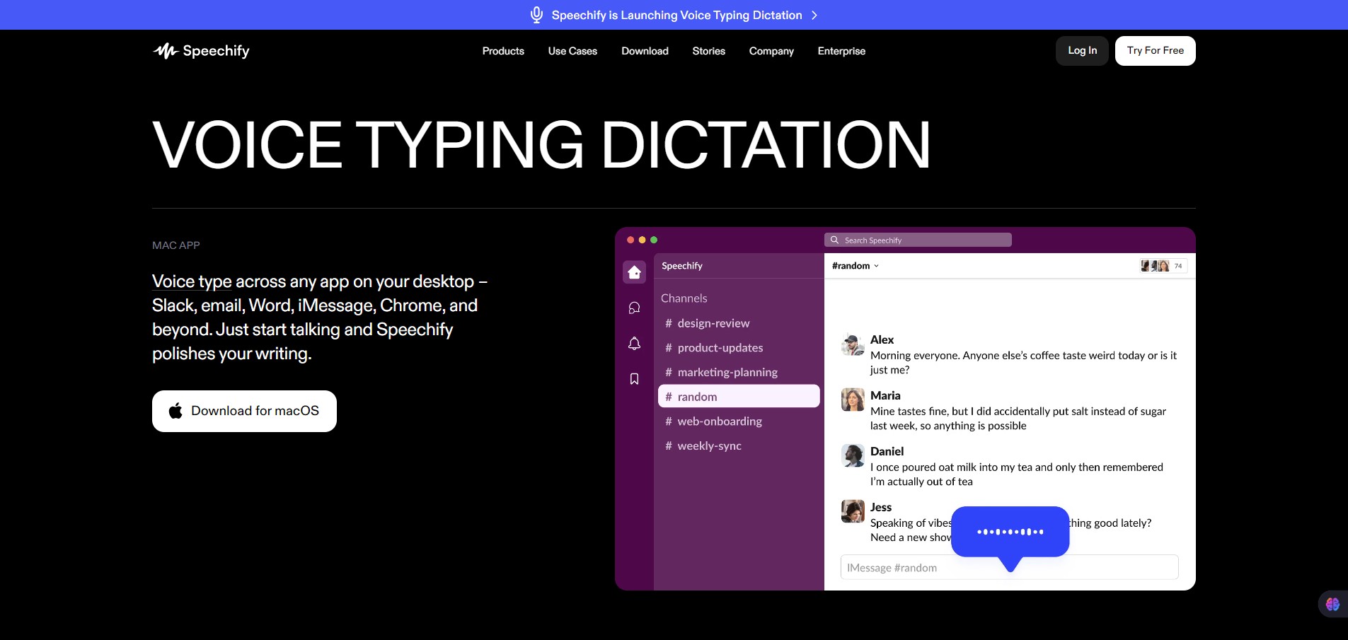 Speechify-Voice Typing Dictation)