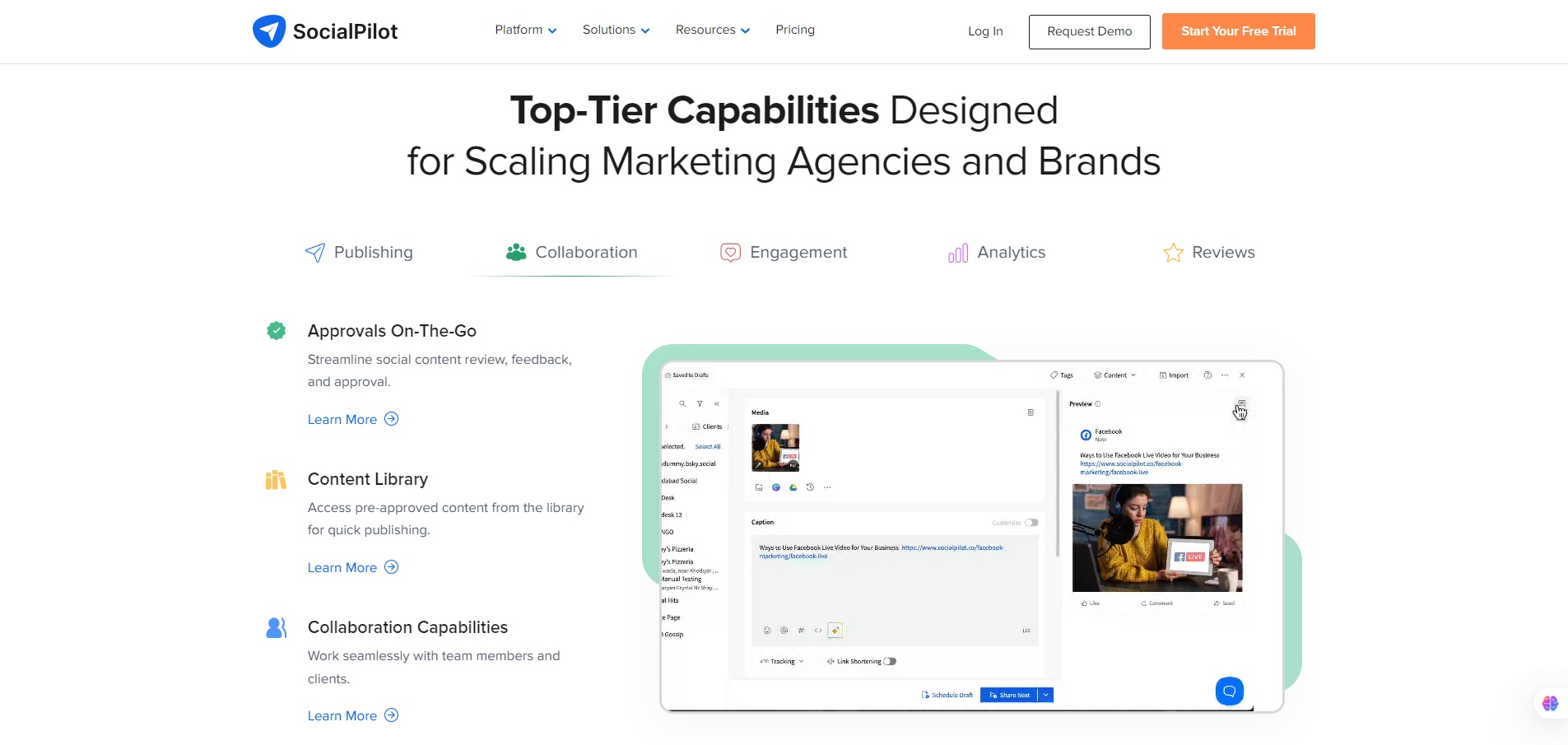 Top-Tier Capabilities Designed-SocialPilot