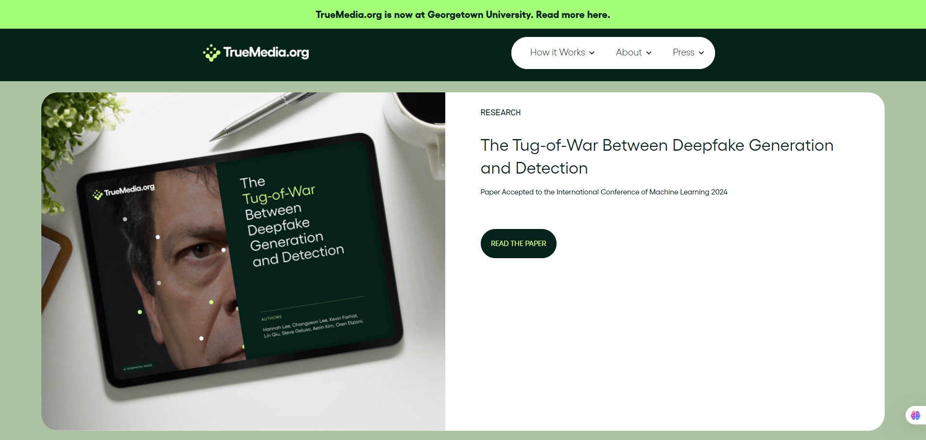 TrueMedia-org Deepfake Generation and Detection
