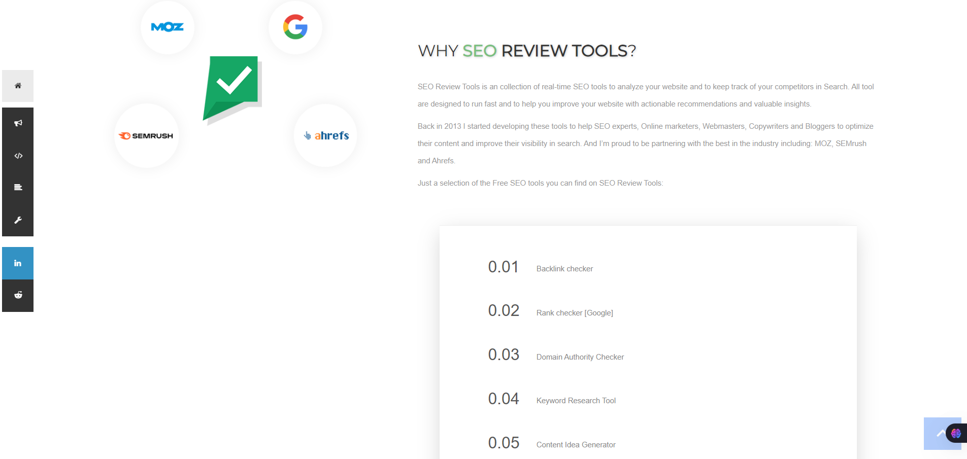WHY SEO REVIEW TOOLS
