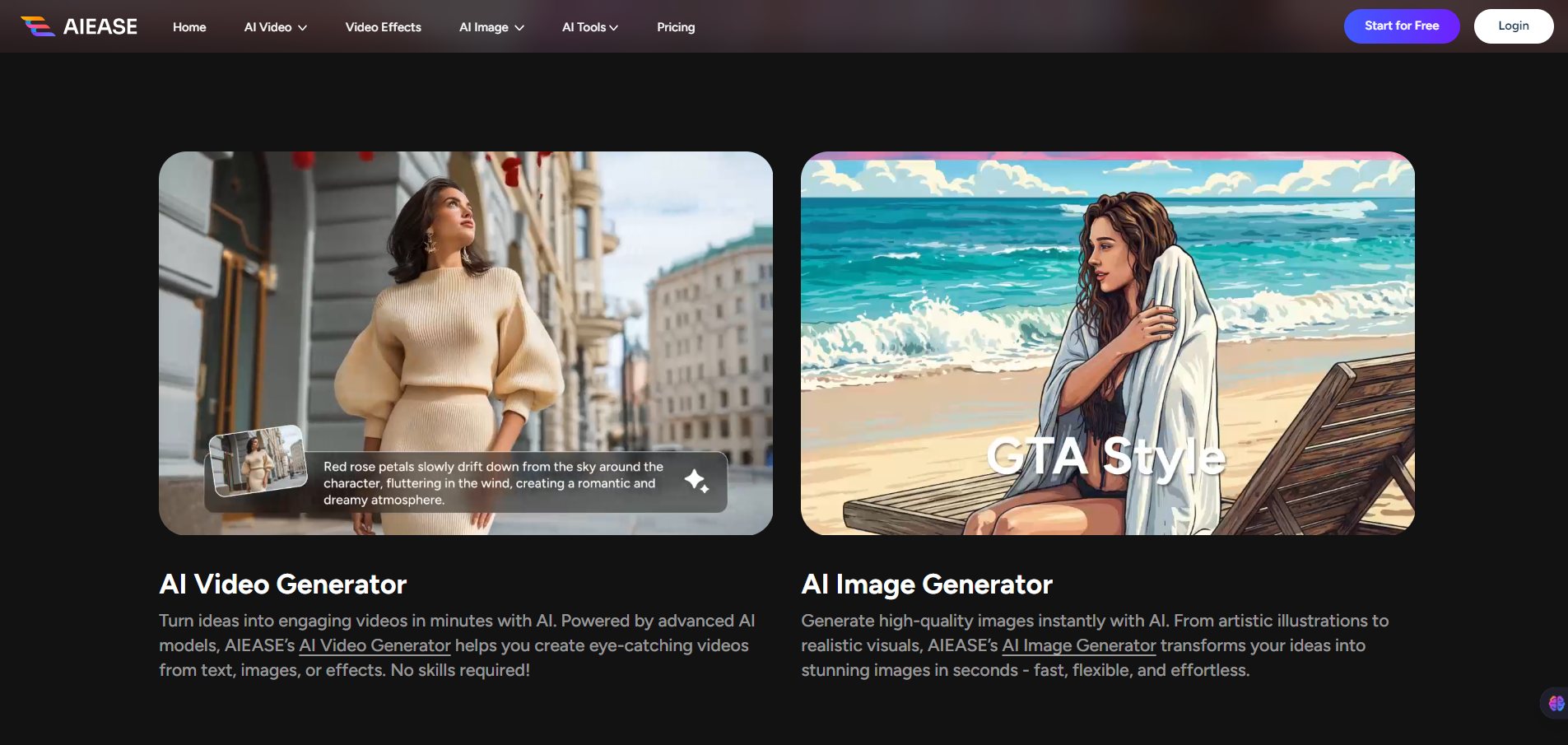 AI-Ease--AI Video & Image-generation