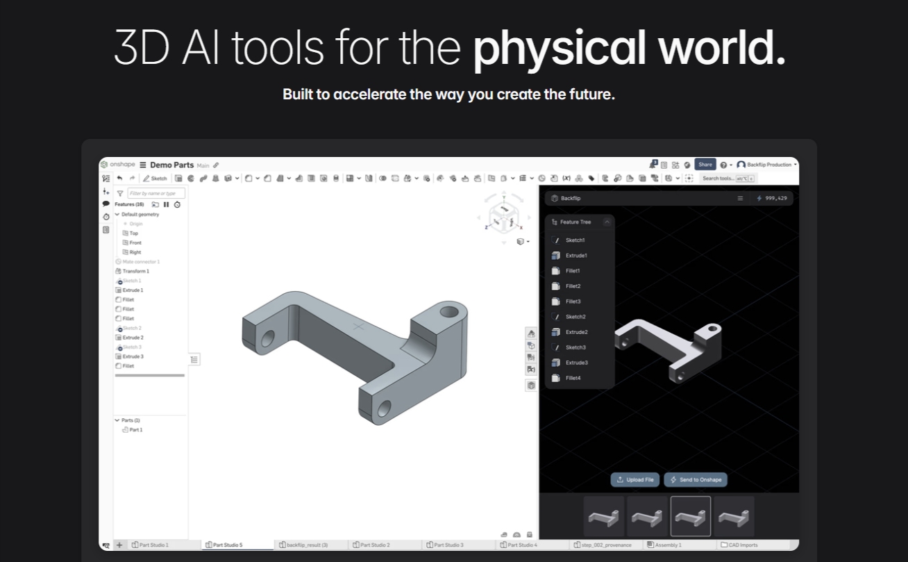 Backflip-AI 3D AI tools for the physical world. feature image