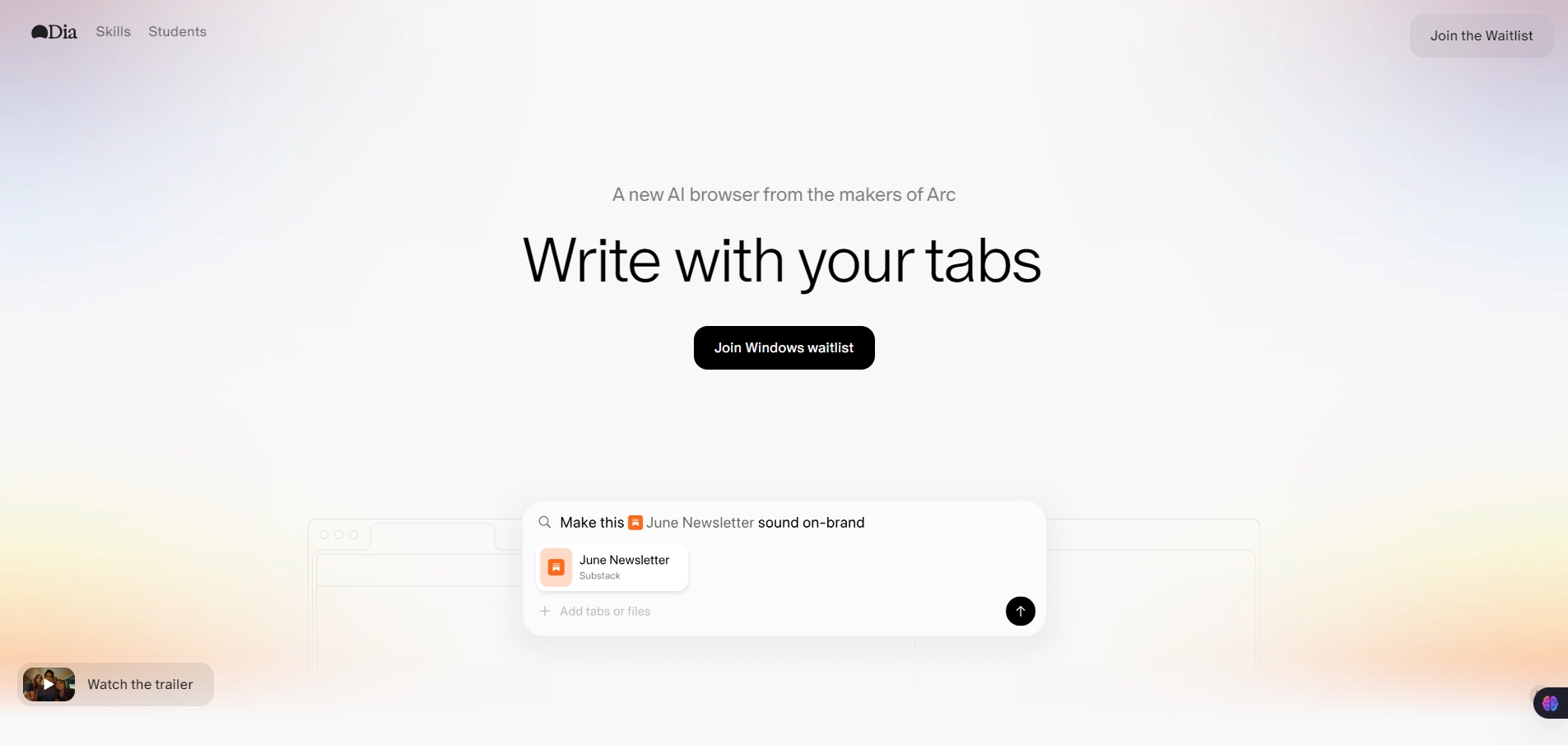 Dia Browser