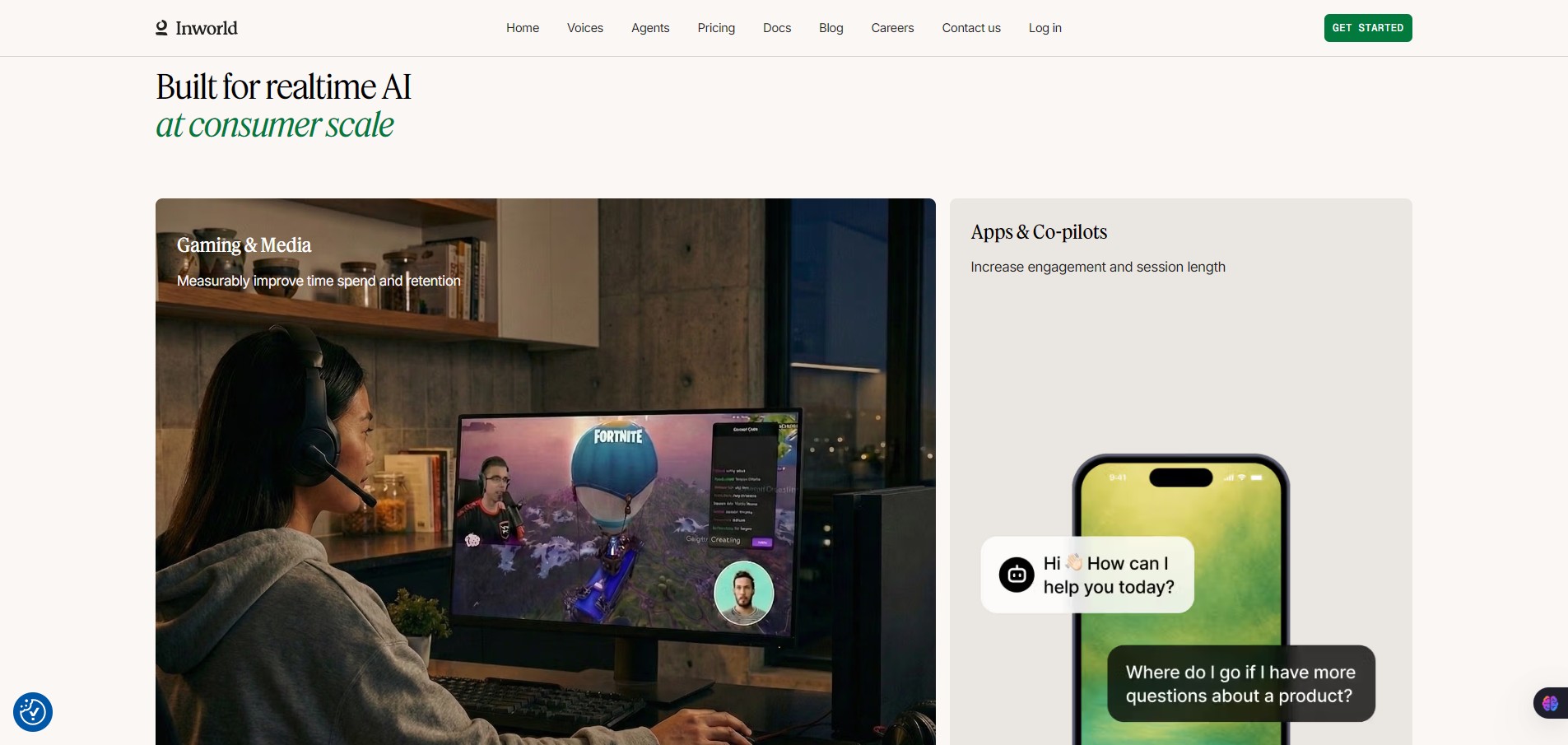 Inworld-AI-Built for realtime AI at consumer scale