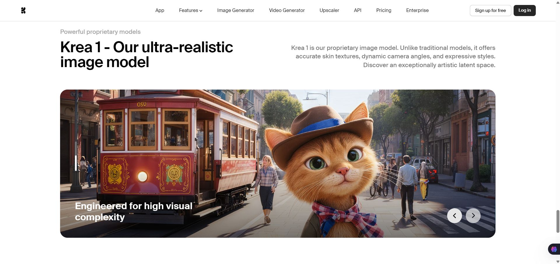 Krea-AI-Krea 1 - Our ultra-realistic image model