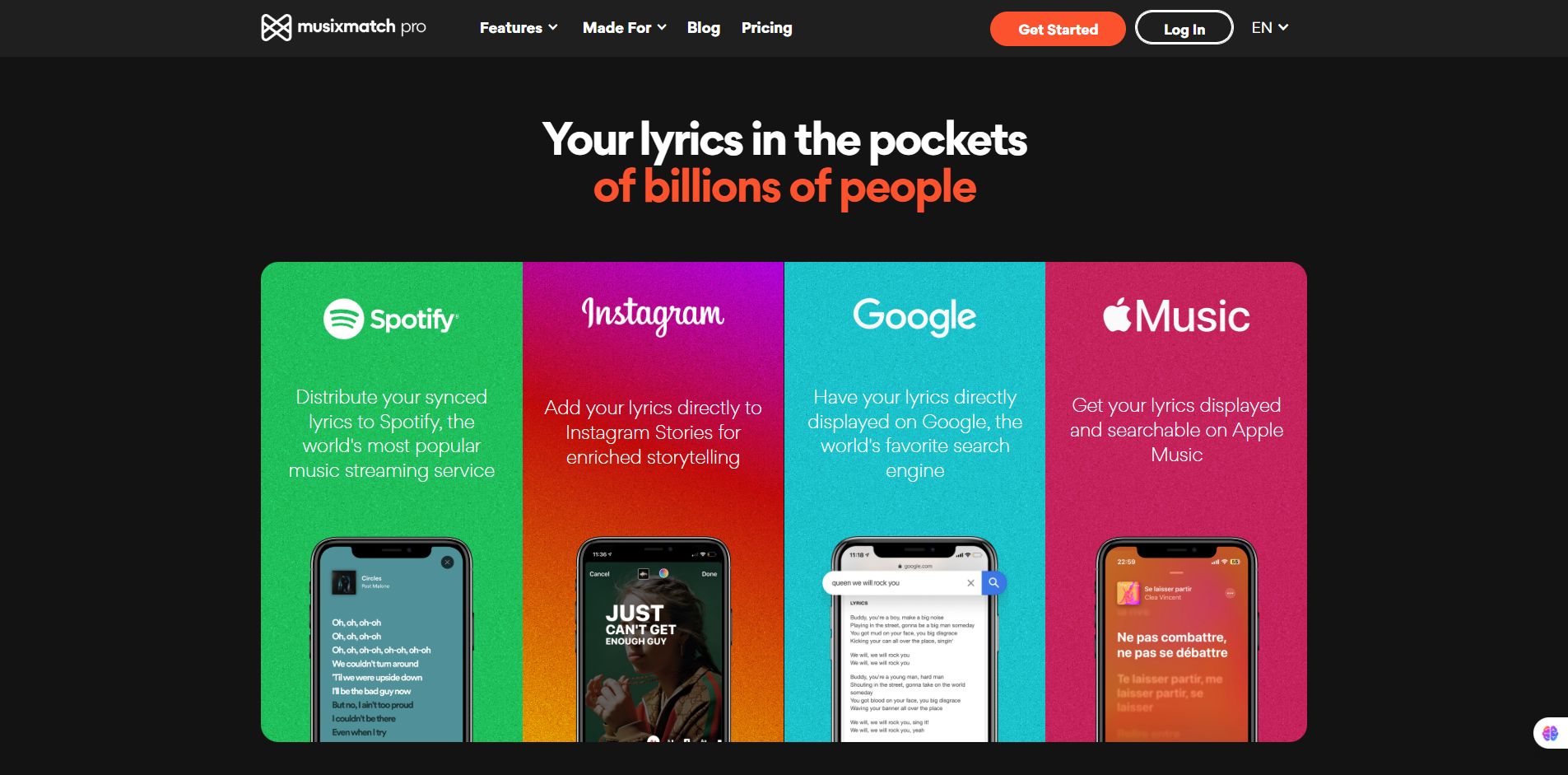 Musixmatch-Pro-Your lyrics in the pockets