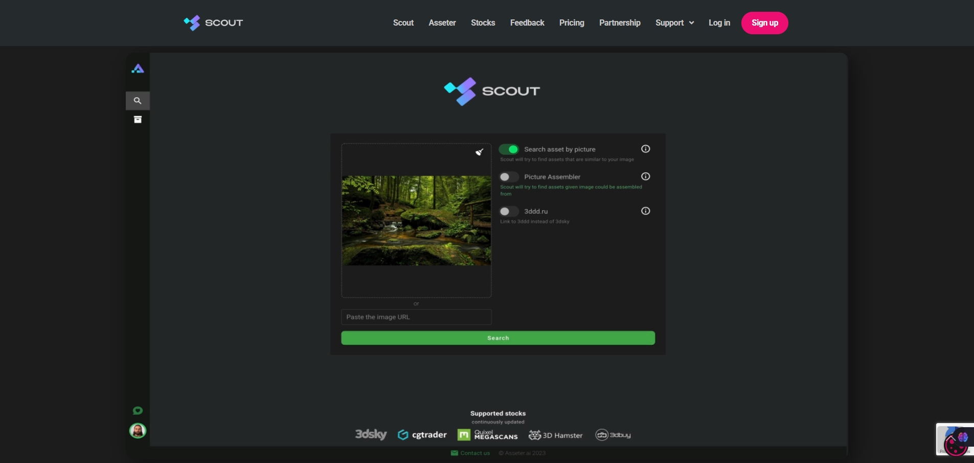 Scout-by-Asseter-AI-Find-3D-models-by-picture-in-seconds