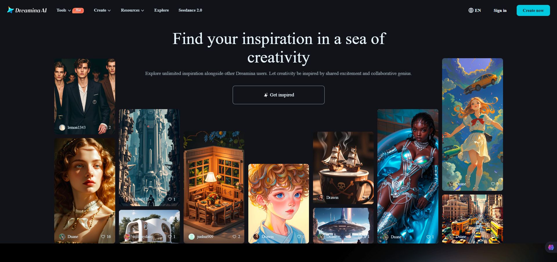 Dreamina-iRealize the AI art of your dreams