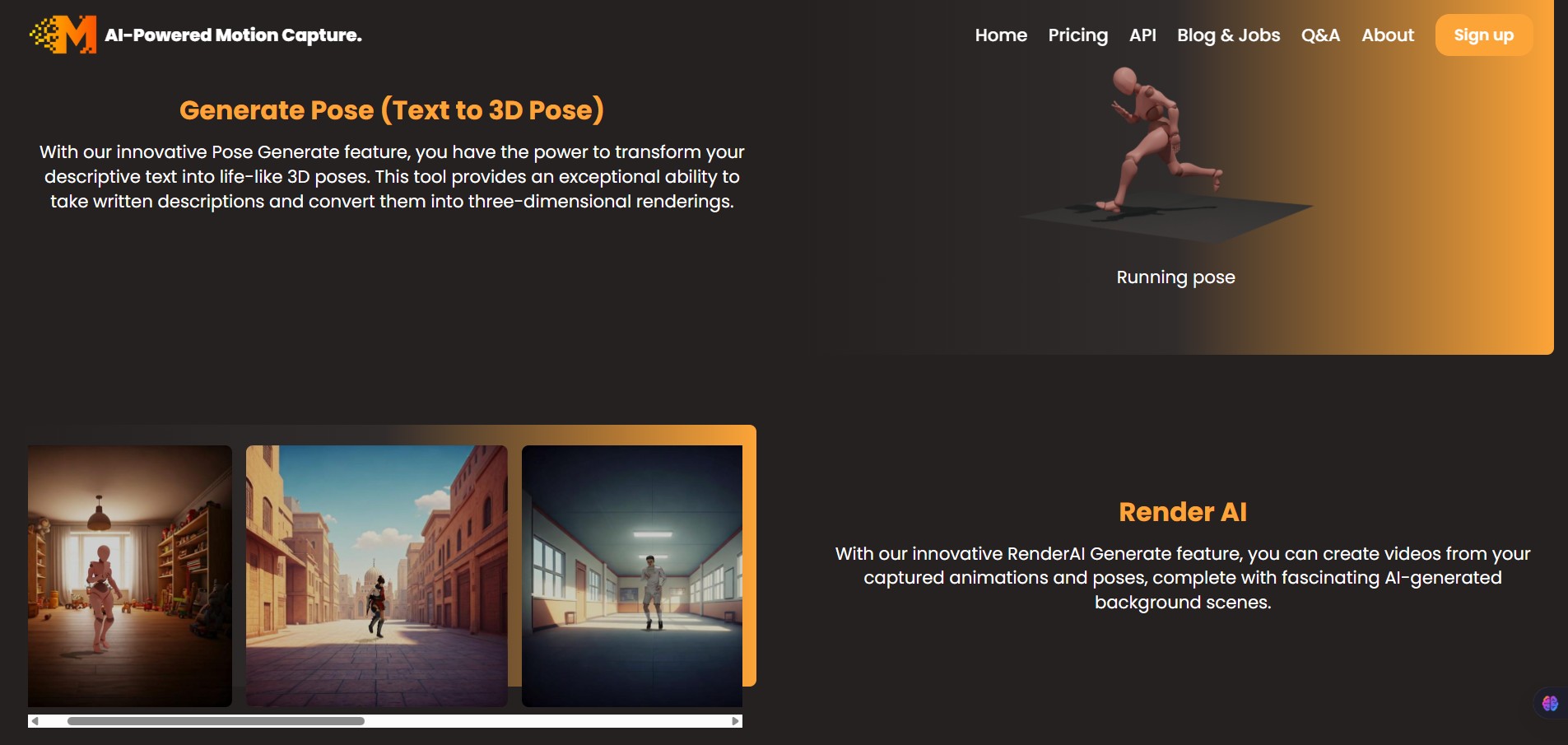 Movmi-Generate Pose (Text to 3D Pose feature image