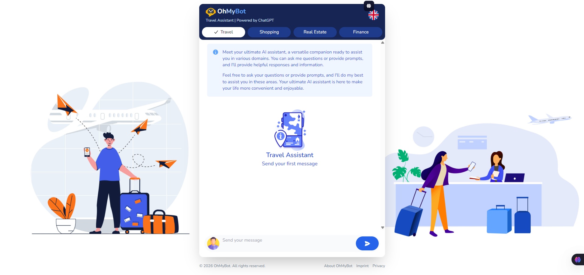 OhMyBot-AI-travel assistant