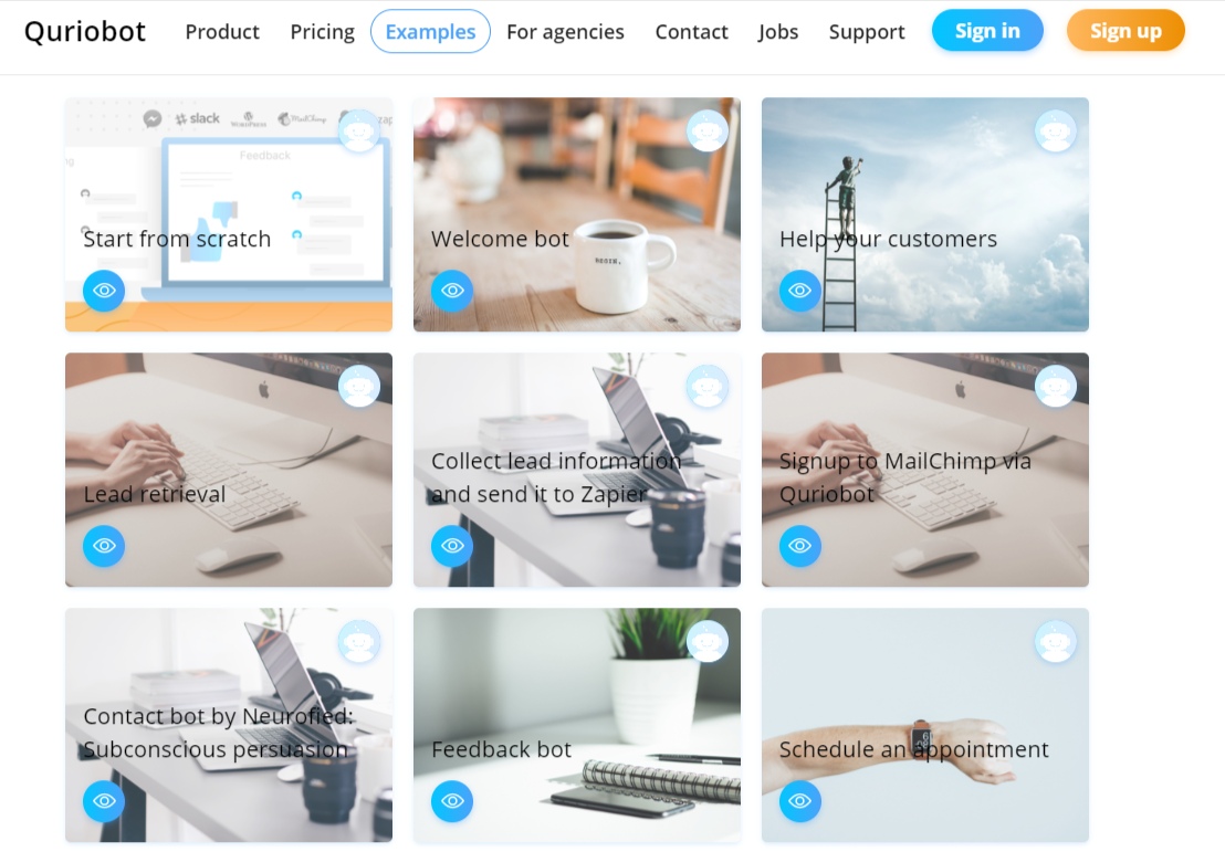 Quriobot-Examples-–-Building-your-own-chatbot-is-easy-
