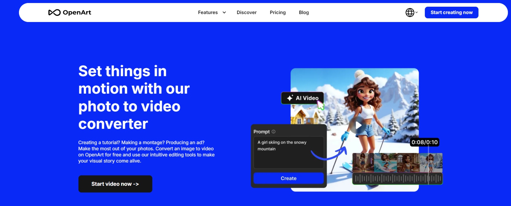 Set things in motion with our photo to video converter-OpenArt feature image