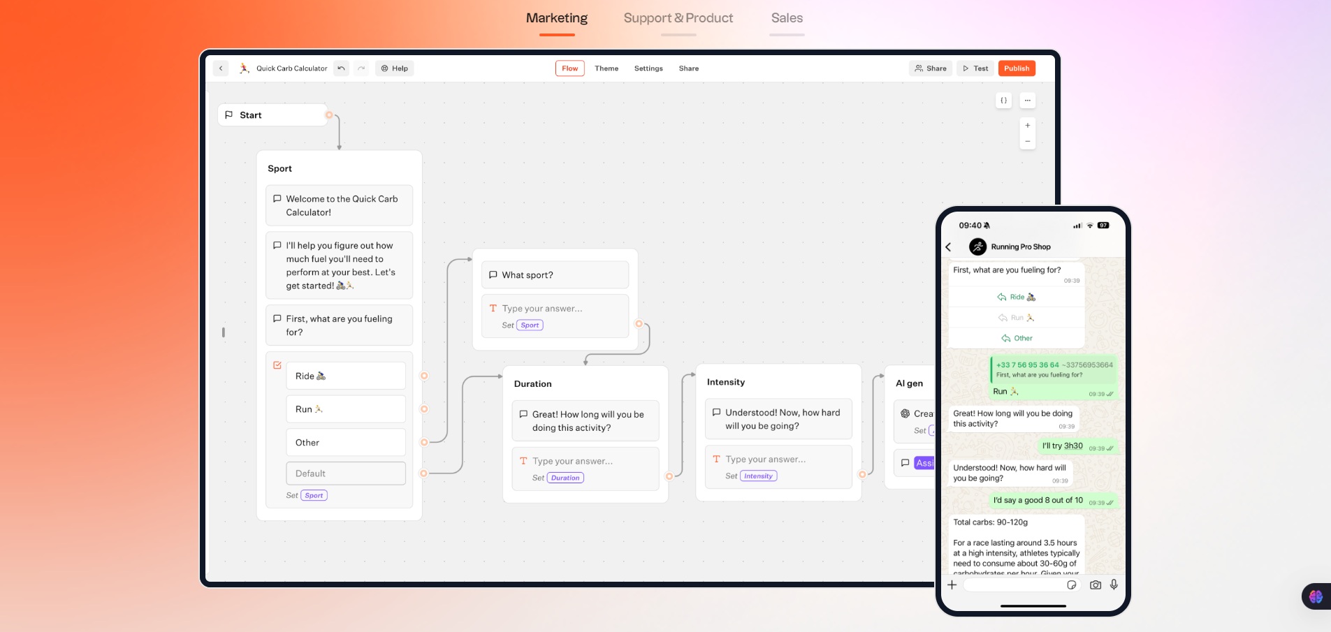 Typebot-Picture a bot that goes beyond answering questions.feature