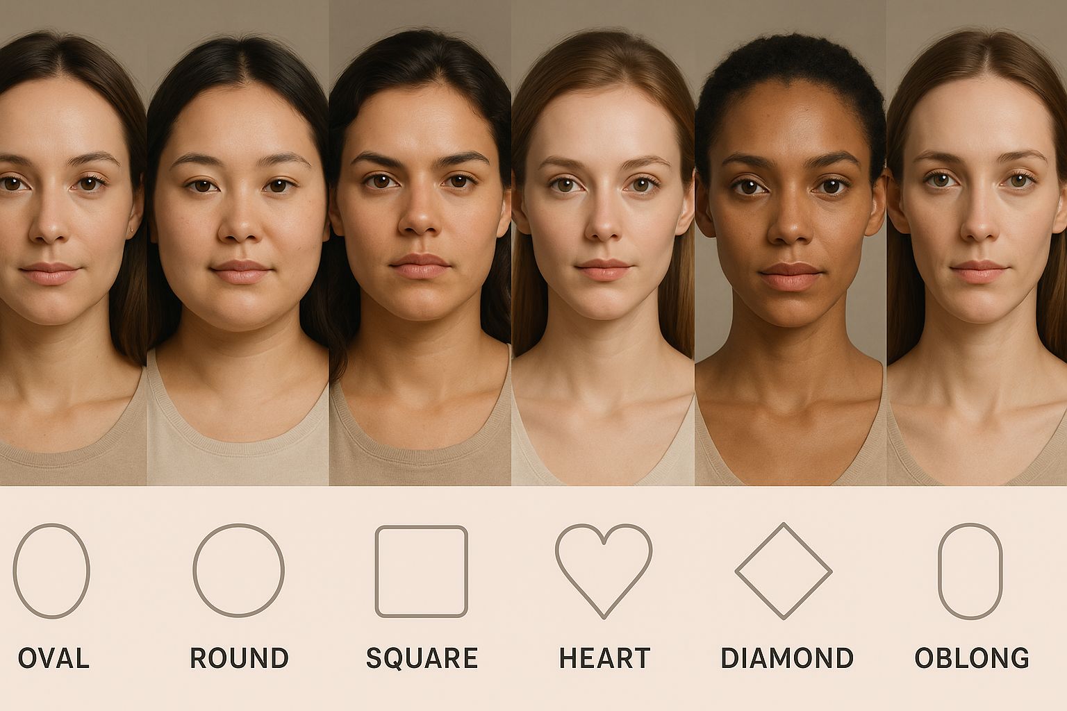 Face Shapes Detector-face type Using ML and AI