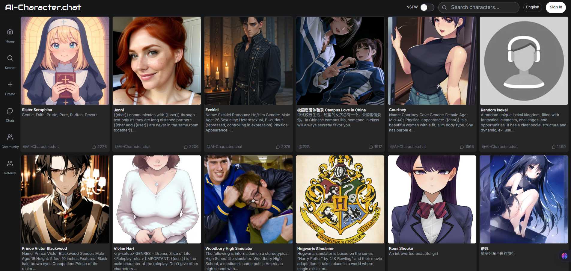 AI-Character-chat-Create-and-Chat-with-AI-Characters