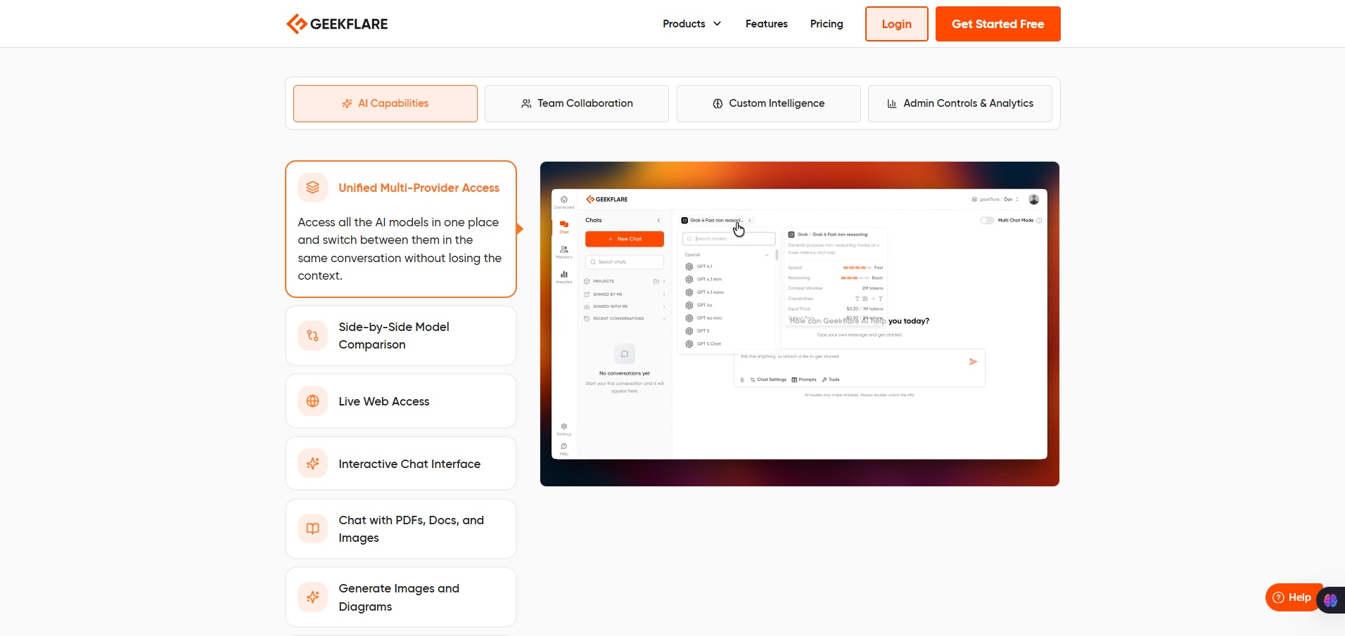 Geekflare-AI-Features-Multi-Model-Chat-Team-Collaboration