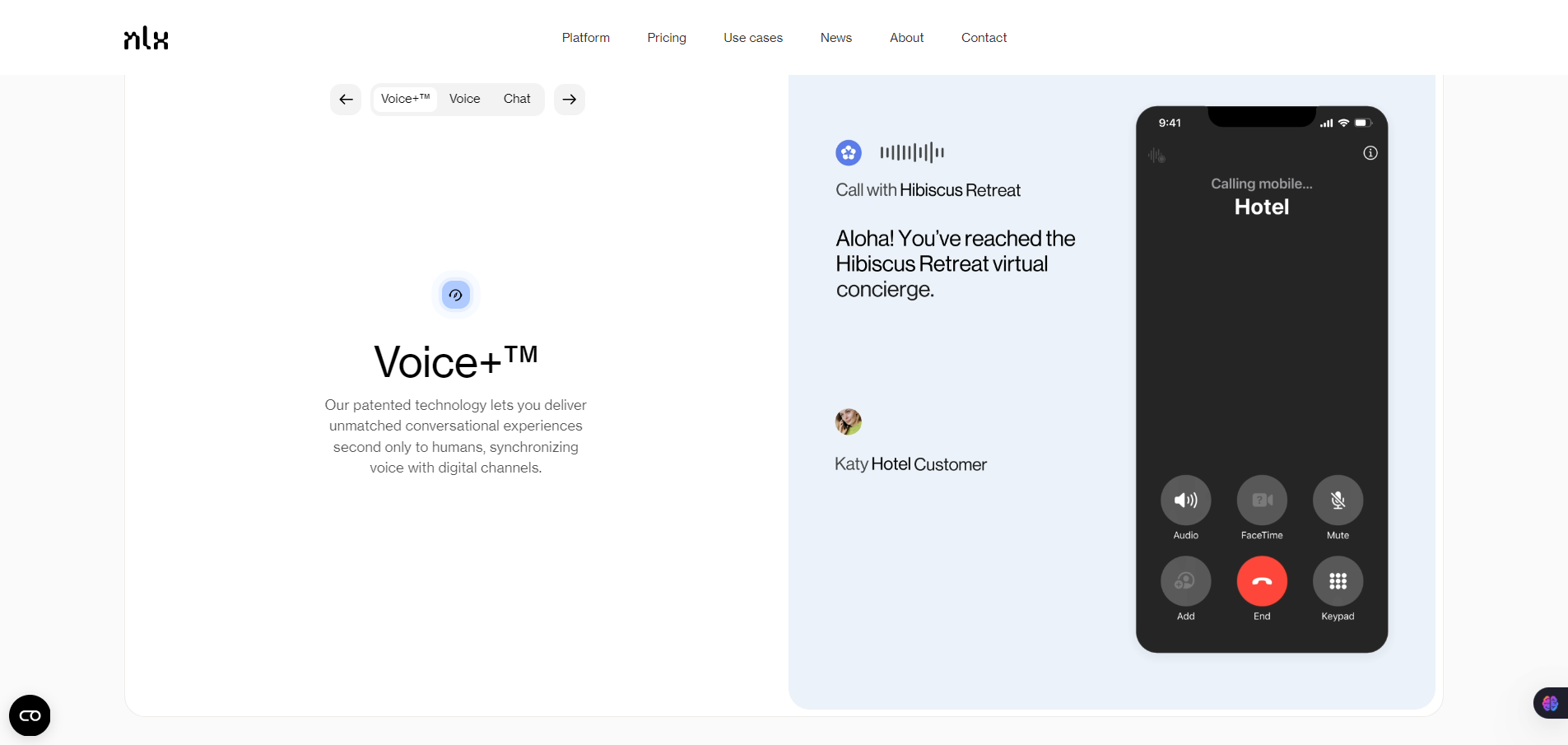 NLX-Build-conversational-AI-at-any-scale- Voice+™
