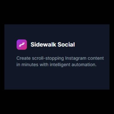Sidewalk Social