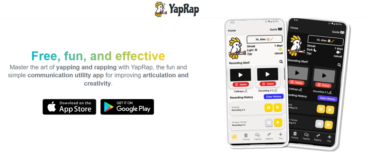 YapRap Feature